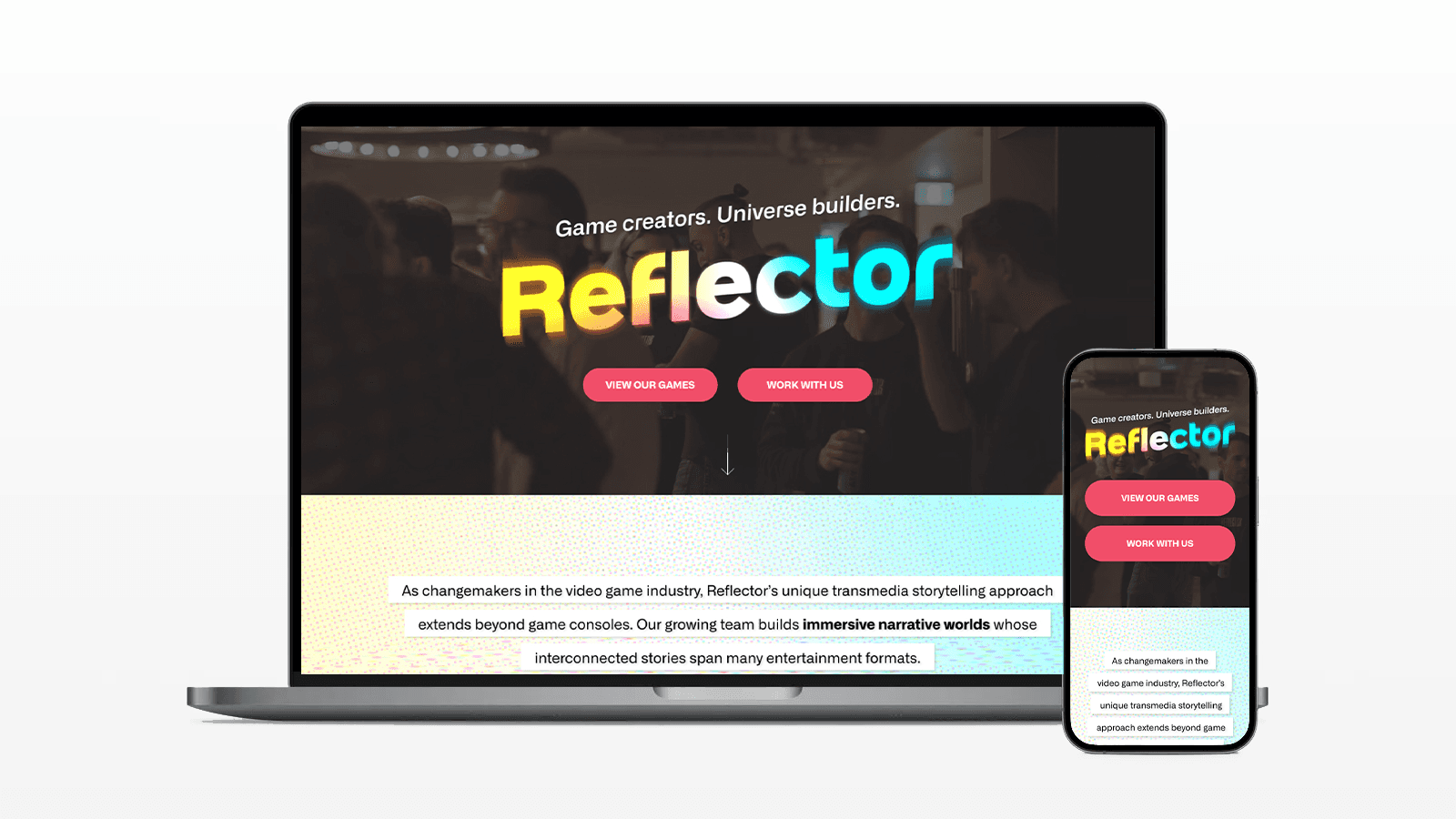 Reflector × Bandai Namco Rebrand